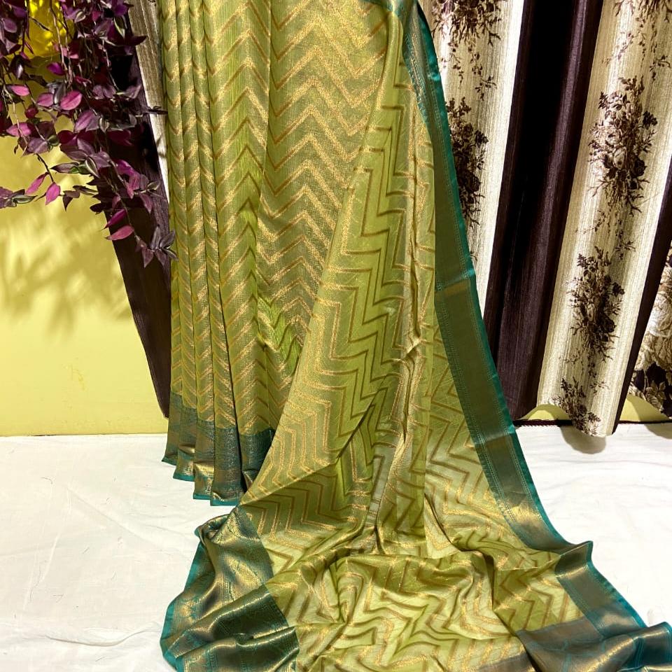 BULT01 Cotton Tissue Soft Saree