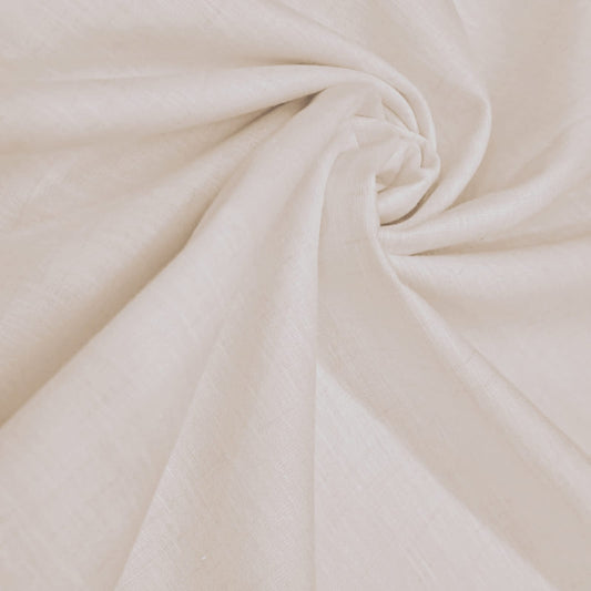 Linen Plain White