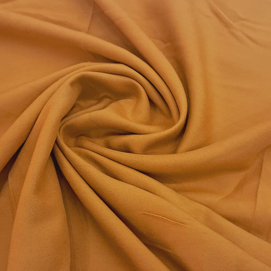 Viscose Rayon Mustard Yellow