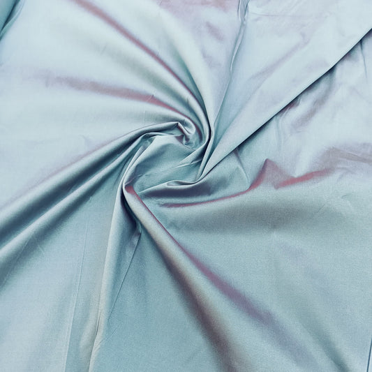 Taffeta Silk Steel Blue