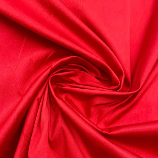 Taffeta Silk Red