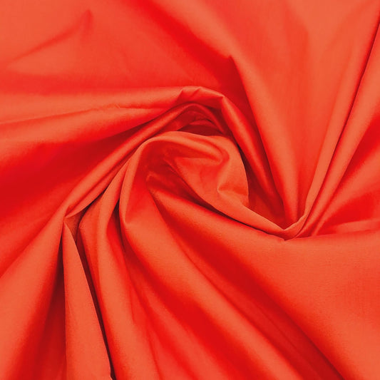 Taffeta Silk Bright Orange