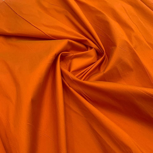 Taffeta silk Pumkin Orange