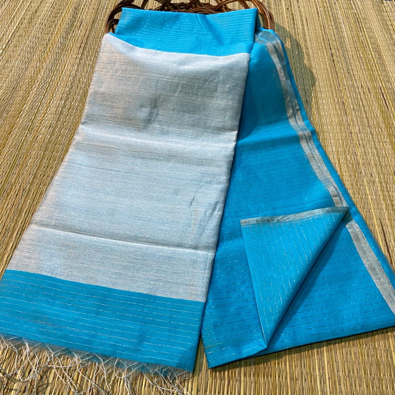 Silk Cotton Saree full lines (13 colours)